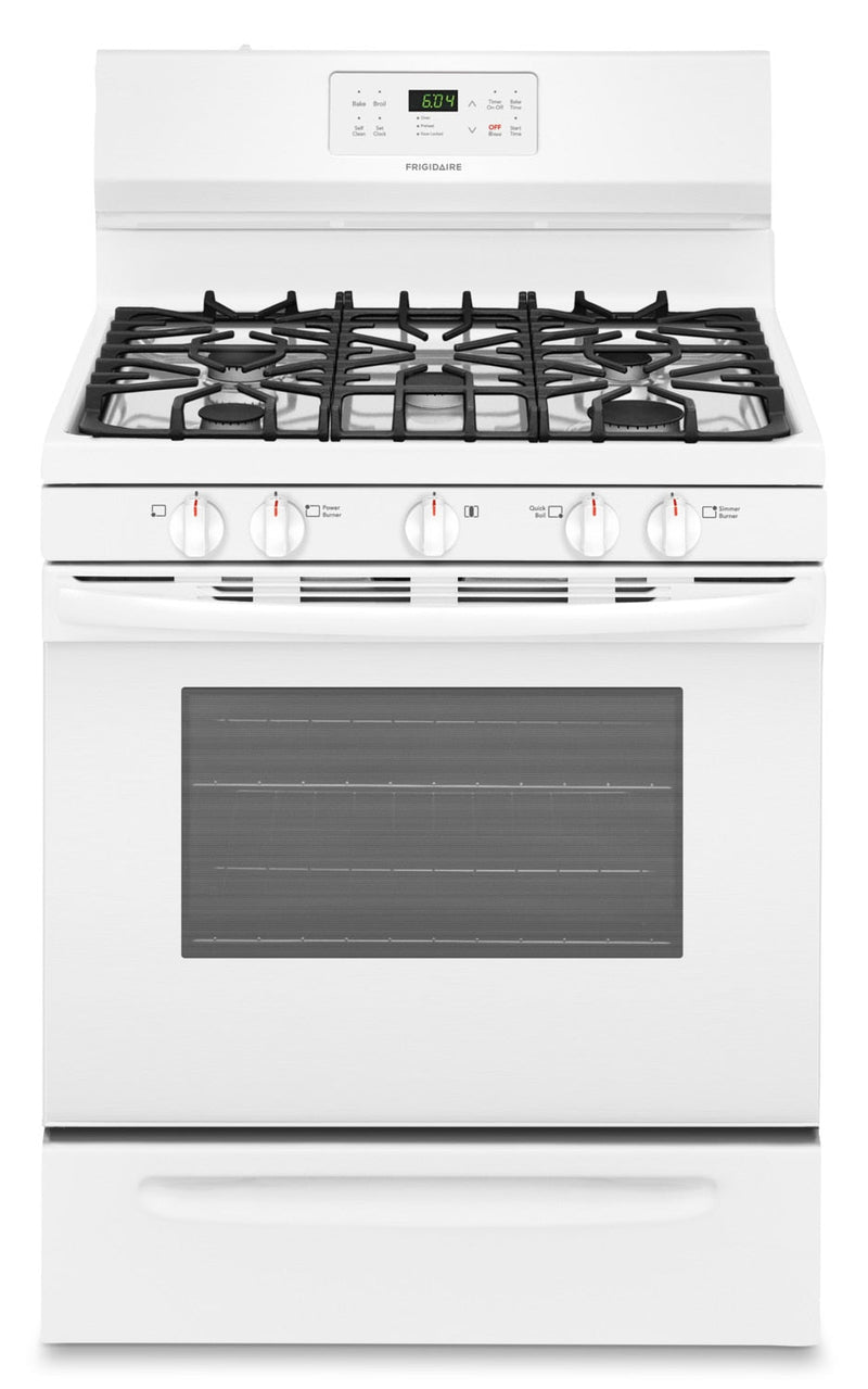 Frigidaire 5.0 Cu. Ft. Gas Range – FFGF3054TW - Gas Range in White