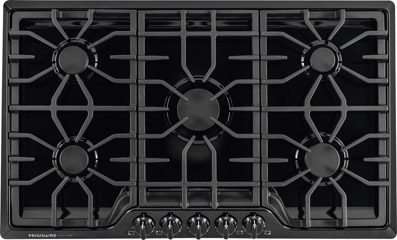 Frigidaire Gallery 36" Gas Cooktop – Black - Gas Cooktop in Black