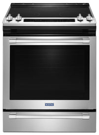 Maytag 6.4 Cu. Ft. Slide-In Electric Range – YMES8800FZ - Electric Range in Stainless Steel