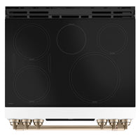 Café Slide-In Electric Range with Warming Drawer - CCHS900P4MW2|Cuisinière électrique encastrée Café avec tiroir-réchaud - CCHS900P4MW2|CCHS900W