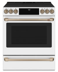 Café Slide-In Electric Range with Warming Drawer - CCHS900P4MW2|Cuisinière électrique encastrée Café avec tiroir-réchaud - CCHS900P4MW2|CCHS900W