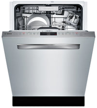 Bosch 800 Series Flush Handle Built-In Dishwasher – SHPM98W75N - Dishwasher in Stainless Steel