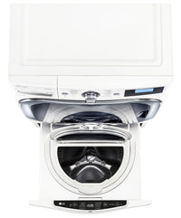 LG TWIN Wash™ 1.1 Cu. Ft. SideKick™ 27" Pedestal Washer - WD100CW  - Washer in White