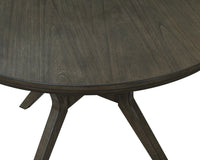 Chelsea 5-Piece Round Dining Package - Grey Brown|Ensemble de salle à manger Chelsea 5 pièces avec table ronde - gris-brun|CHELGRP5