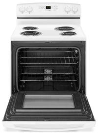 Amana 4.8 Cu. Ft. Freestanding Electric Range – YACR4503SFW - Electric Range in White