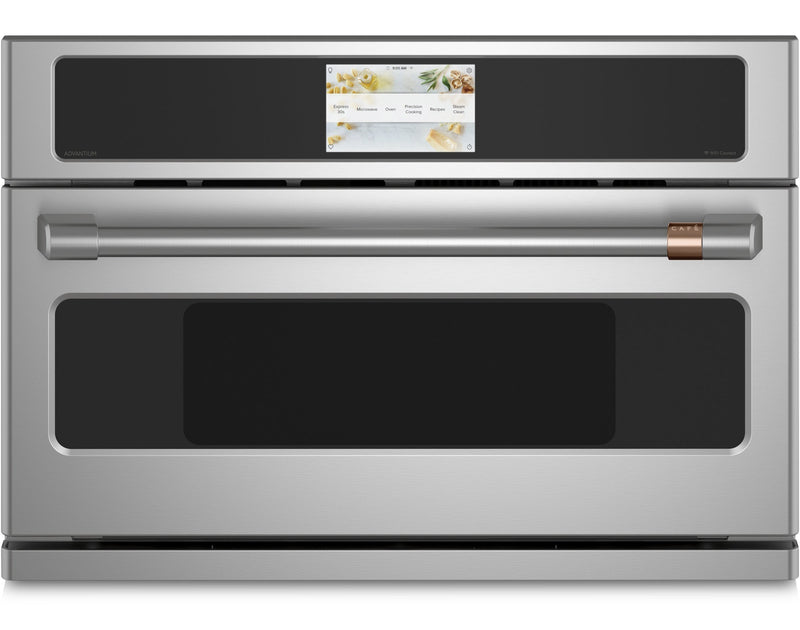 Café 1.7 Cu. Ft. Smart 5-in-1 Wall Oven - CSB923P2NS1 | Four mural Café intelligent 5 en 1 de 30 po avec la technologie AdvantiumMD - CSB923P2NS1 | CSB923PS