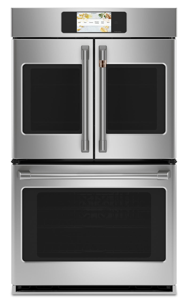 Café Professional Series 30" Smart Built-In French-Door Double Wall Oven - CTD90FP2NS1 | Four mural double intelligent encastré 30 po série Café Professional à portes françaises - CTD90FP2NS1 | CTD90FP2