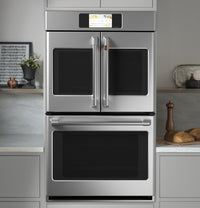 Café Professional Series 30" Smart Built-In French-Door Double Wall Oven - CTD90FP2NS1 | Four mural double intelligent encastré 30 po série Café Professional à portes françaises - CTD90FP2NS1 | CTD90FP2