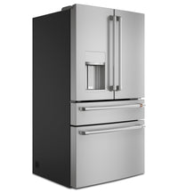 Café 27.8 Cu. Ft. 4-Door French-Door Refrigerator - CVE28DP2NS1 | Réfrigérateur à 4 portes Cafe de 27,8 pi³ à portes françaises – CVE28DP2NS1 | CVE28DPS