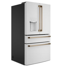 Café 27.8 Cu. Ft. 4-Door French-Door Refrigerator - CVE28DP4NW2 | Réfrigérateur à 4 portes Cafe de 27,8 pi³ à portes françaises – CVE28DP4NW2 | CVE28DPW