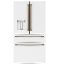Café 27.8 Cu. Ft. 4-Door French-Door Refrigerator - CVE28DP4NW2 | Réfrigérateur à 4 portes Cafe de 27,8 pi³ à portes françaises – CVE28DP4NW2 | CVE28DPW