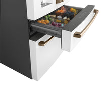 Café 27.8 Cu. Ft. 4-Door French-Door Refrigerator - CVE28DP4NW2 | Réfrigérateur à 4 portes Cafe de 27,8 pi³ à portes françaises – CVE28DP4NW2 | CVE28DPW