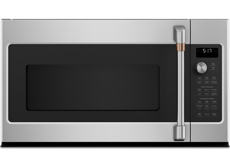 Café 1.7 Cu. Ft. Convection Over-the-Range Microwave Oven - CVM517P2MS1|Four à micro-ondes à hotte intégrée Café de 1,7 pi3 à convection - CVM517P2MS1|CVM517PS