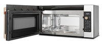 Café 1.7 Cu. Ft. Convection Over-the-Range Microwave - CVM517P4MW2|Four à micro-ondes à hotte intégrée Café de 1,7 pi3 à convection - CVM517P4MW2|CVM517PW