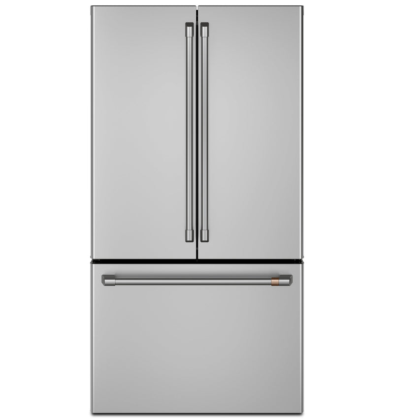 Café 23.2 Cu. Ft. French-Door Counter-Depth Refrigerator - CWE23SP2MS1|Réfrigérateur Café de 23,2 pi³ à portes françaises de profondeur comptoir - CWE23SP2MS1|CWE23SPS