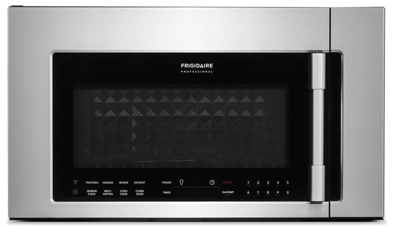 Frigidaire Professional 1.8 Cu. Ft. Two-In-One, Over-The-Range Convection Microwave - Over-the-Range Microwave with Child Lock in Stainless Steel