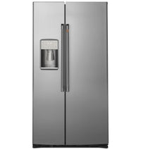 Café 21.9 Cu. Ft. Counter-Depth Side-by-Side Refrigerator - CZS22MP2NS1 | Réfrigérateur Café de 21,9 pi³ de profondeur comptoir à compartiments juxtaposés - CZS22MP2NS1 | CZS22MPS