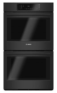 Bosch 800 Series 4.6 Cu. Ft. Double Wall Oven – HBL8661UC - Double Wall Oven in Black