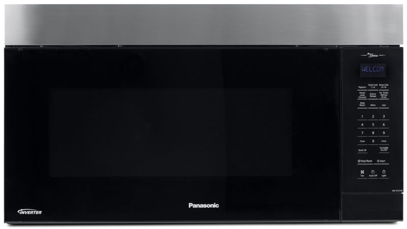 Panasonic 2.0 Cu. Ft. Genius Inverter Over-the-Range Microwave Oven – NN-ST27HB - Over-the-Range Microwave in Stainless Steel