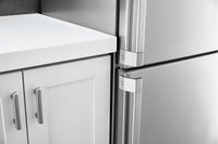 Whirlpool 11.3 Cu. Ft. Bottom-Freezer Counter-Depth Refrigerator – URB551WNGZ - Refrigerator in Stainless Steel