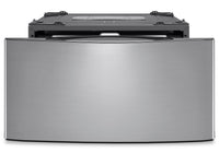 LG TWIN Wash™ 1.1 Cu. Ft. SideKick™ 27" Pedestal Washer - WD100CV - Washer in Graphite