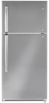 GE NON BRANDED 18 CU.FT FRIDGE-STAINLESS 66 3/4" X 29.5"-MTE18HSR | MTE18HSKRSS