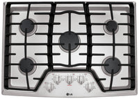 LG 30" Gas Cooktop – LCG3011ST - Gas Cooktop in Stainless Steel