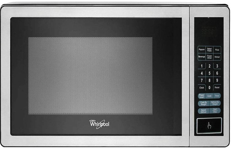 Whirlpool 0.9 Cu. Ft. Countertop Microwave - Stainless Steel - Countertop Microwave in Stainless Steel