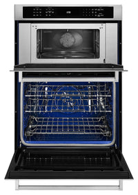 KitchenAid 30" Combination Wall Oven with Even-Heat™ True Convection - KOCE500ESS - Double Wall Oven in Stainless Steel