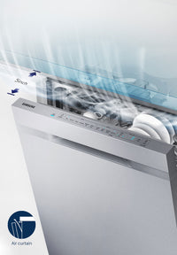 Samsung Built-In Dishwasher with Auto-Open Drying – DW80K5050US/AC - Dishwasher in Stainless Steel