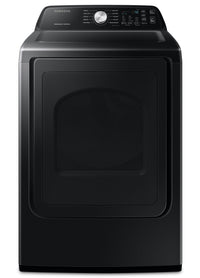 Samsung 5.2 Cu. Ft. Top-Load Washer and 7.4 Cu. Ft. Electric Dryer - Black | Laveuse à chargement par le haut de 5,2 pi³ et sécheuse électrique de 7,4 pi³ de Samsung - noires | SATL3400