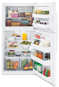 GE 21.2 Top-Freezer Refrigerator – GTE21GTHWW - Refrigerator in White