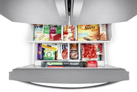 Whirlpool 27 Cu. Ft. French-Door Refrigerator in Fingerprint-Resistant Stainless Steel – WRF757SDHZ - Refrigerator in Stainless Steel