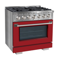 Ancona 5.2 Cu. Ft. Dual Fuel Convection Range - AN-2336SSRD | Cuisinière hybride Ancona de 5,2 pi³ à convection - AN-2336SSRD  | D77G84YF