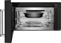 KitchenAid 1.9 Cu. Ft. 1,000 W Convection Microwave Hood Combination – YKMHC319EBS - Over-the-Range Microwave with Steam in Black Stainless Steel