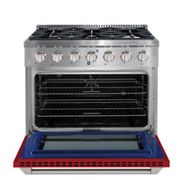 Ancona 5.2 Cu. Ft. Dual Fuel Convection Range - AN-2336SSRD | Cuisinière hybride Ancona de 5,2 pi³ à convection - AN-2336SSRD  | D77G84YF