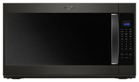 Whirlpool 2.1 cu. ft. Over the Range Microwave with Steam Cooking - YWMH53521HV - Over-the-Range Microwave in Black Stainless Steel