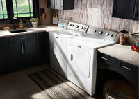 Maytag 7.0 Cu. Ft. Electric Dryer with Wrinkle Control – YMEDC465HW - Dryer with Reversible Door in White