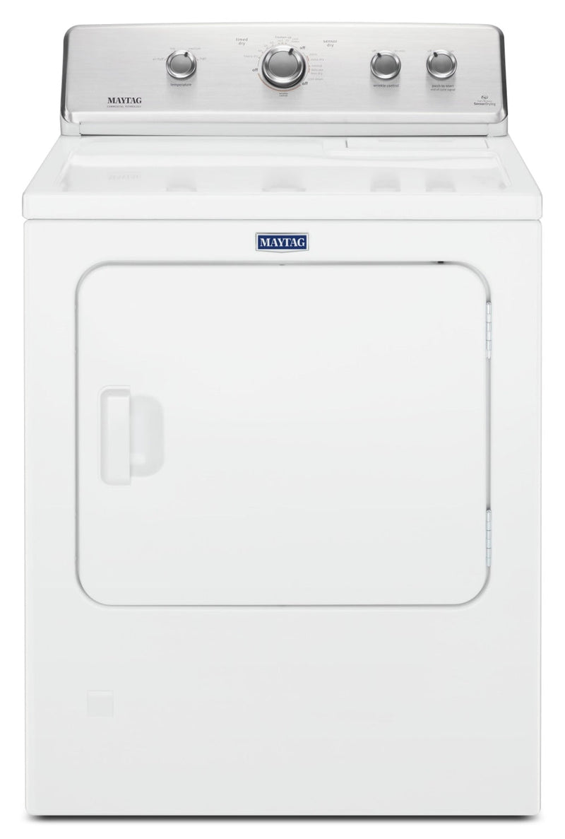 Maytag® Large Capacity Top Load Gas Dryer with Wrinkle Control - 7.0 cu. ft. - Dryer in White