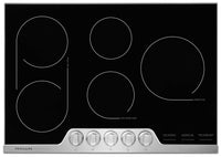 Frigidaire Professional 30'' Electric Cooktop – FPEC3077RF - Electric Cooktop in Black/Stainless Steel