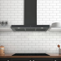 Ancona 36" Convertible Wall-Mounted Range Hood - AN-1587 | Hotte de cuisinière murale convertible Ancona de 36 po - AN-1587 | D77G1EUO