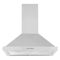 Ancona 24" Convertible Wall Mount Pyramid Range Hood - AN-1582 | Hotte de cuisinière murale de style pyramidal convertible Ancona de 24 po - AN-1582 | D77GSP1N