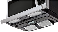 LG 2 Cu. Ft. Over-the-Range Microwave - Stainless Steel - Over-the-Range Microwave in Stainless Steel