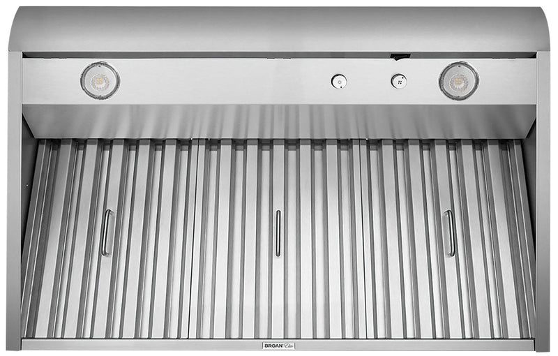 Broan 36" Pro-Style Wall-Mounted Range Hood – E6036TSSLC - Range Hood in Stainless Steel
