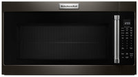 KitchenAid 2.0 Cu. Ft. Over-the-Range Microwave – YKMHS120EBS - Over-the-Range Microwave in Black Stainless Steel