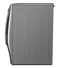 LG 6.0 Cu. Ft. High-Efficiency Front-Load Steam Washer – Graphite Steel - Washer in Graphite