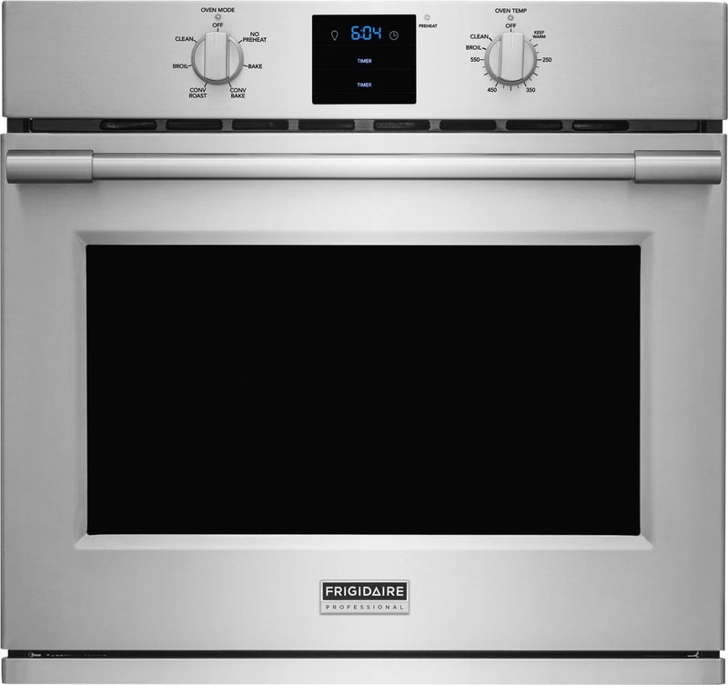 Frigidaire Professional 30'' Single Electric Wall Oven – FPEW3077RF - Electric Wall Oven in Stainless Steel
