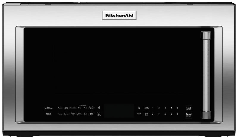 KitchenAid 1.9 Cu. Ft. Convection Microwave - YKMHC319ES - Over-the-Range Microwave in Stainless Steel