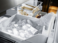 KitchenAid 22 Cu. Ft. French Door Refrigerator with Interior Dispenser - Stainless Steel - Refrigerator with Ice Maker in Stainless Steel
