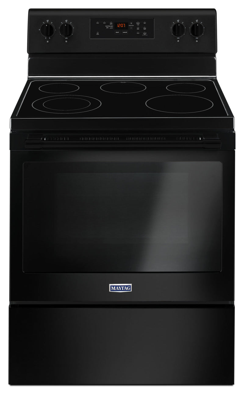 Maytag 5.3 Cu. Ft. Electric Freestanding Range – YMER6600FB - Electric Range in Black